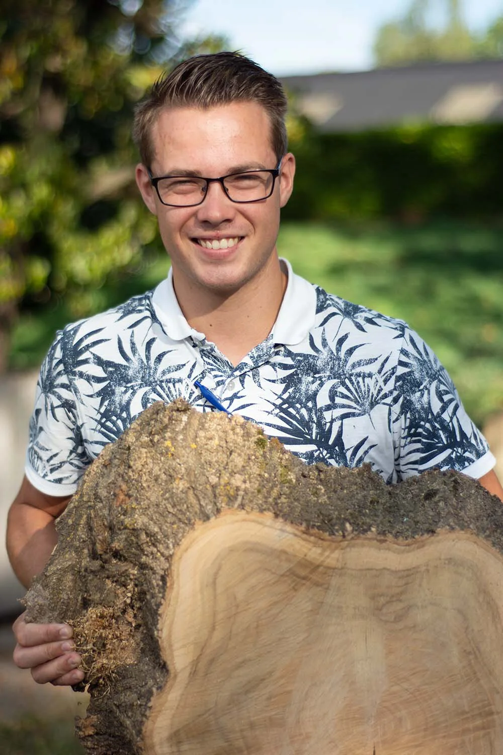 Bjorn Kieftenburg, onze nieuwe uitvoerder boomverzorging