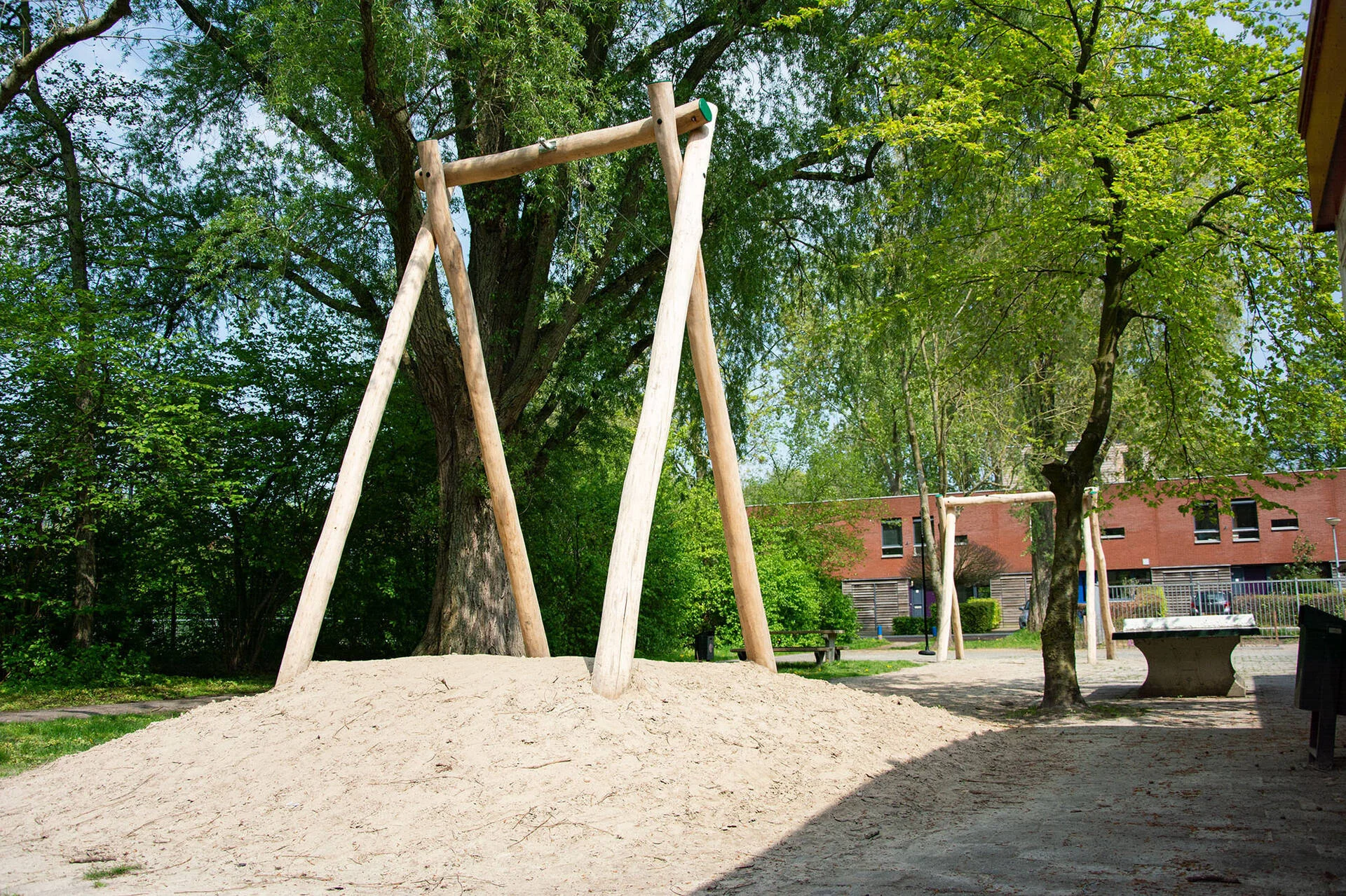 Een groen speelplein voor de Bekenkampschool in Groningen